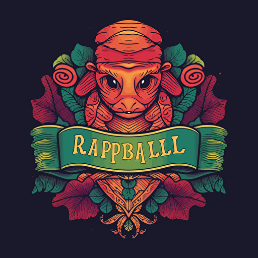 logo vector for clothes manufacturing company. The company name is RAPHAEL