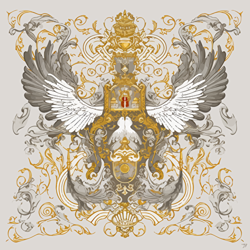 a high resolution full page vector illustration symbolizing legacy, patrimony