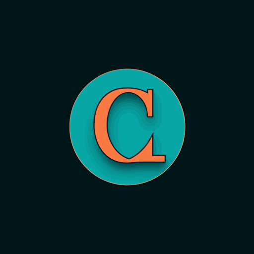 manimalist logo design,with letter C and Z letter in the middle of the design, minimalist design , modern modern , one color, vector design