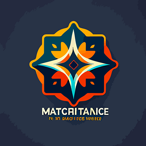 corporate logo of magnetically induced power to gas process,simple,vector,flat design