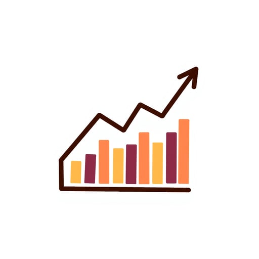 a financial chart