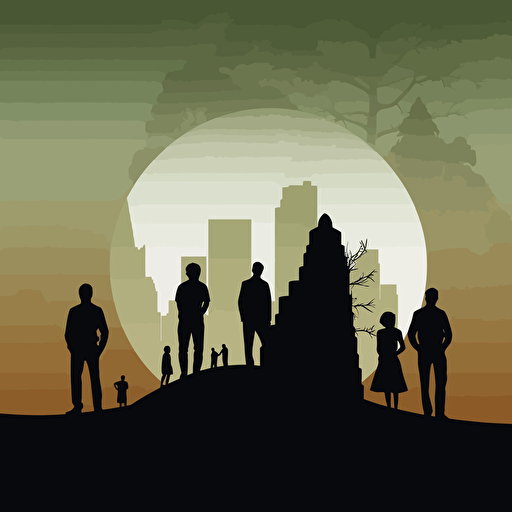 silhouett Design ,simple illustration ,money,vector ,silhouette