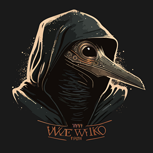 Kylo Wren, a kylo ren themed "wren" bird vector