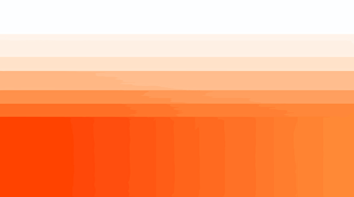 flat vector #e3954c orange blends to white gradient top to bottom