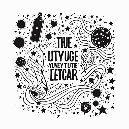 whatever you put into the universe will come back to you, vector icon,