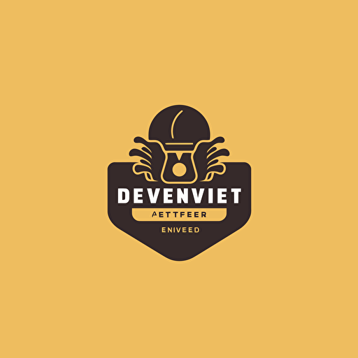 event agency logo vector style on solid background