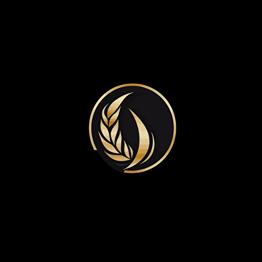 create a logo for “AT”, vector, solid black background, minimal, flat, simple