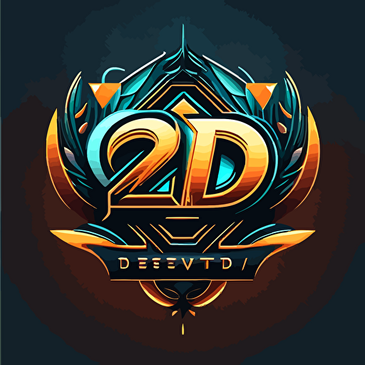2d vector logo