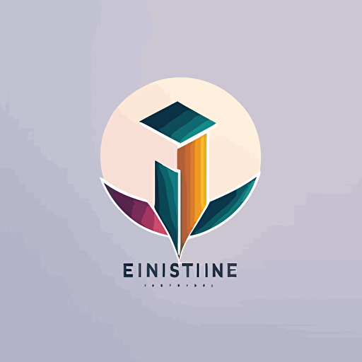 education institute logo, minimalistic, vector, simple, modern, abstract