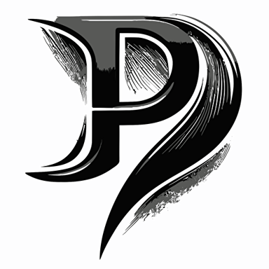 A lettermark of letter D and letter F, the letter F is upsidedown and facing backwards, the letter F is to the left of the letter D, logo, vector