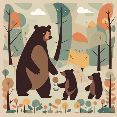 a family of bears