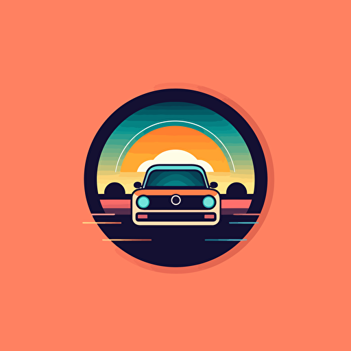 logo of ride hailing company with letters O and R, flat 2d, vector, minimalist, simple, modernisty style, square with rounded corners, dribbble and behance inspired