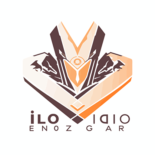 "in" logo, modern logo, flat logo, vector logo,