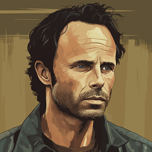 Shane vendrell Walton Goggins, vector, highly detailed, gritty