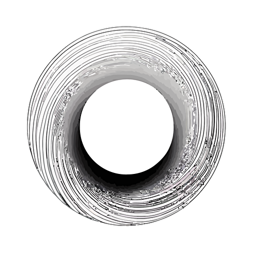 vector illustration, circle, white background, minimalist