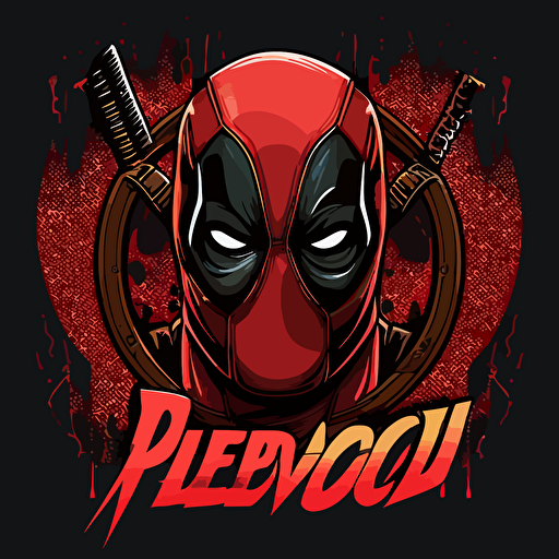 deadpool vector design