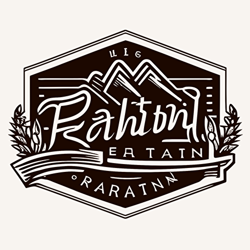 Ethan Markets, logo, vector, one line