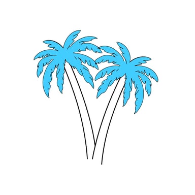 palm trees