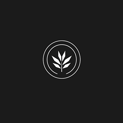 logo, vector, flat, smooth, black, modern, simplistic, very minimalistic, white backround