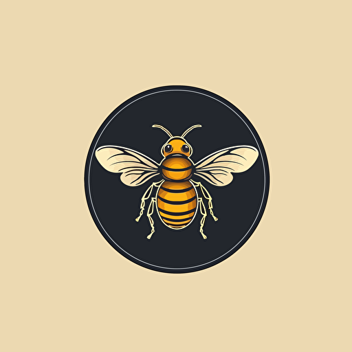 logo designs, company called worker bee, modern, clean design, vector logo