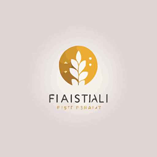 logo design for a fintech startup, minimalist, flat, vector , modern