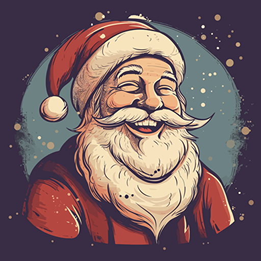chritsmas vector drawing happy and smooth