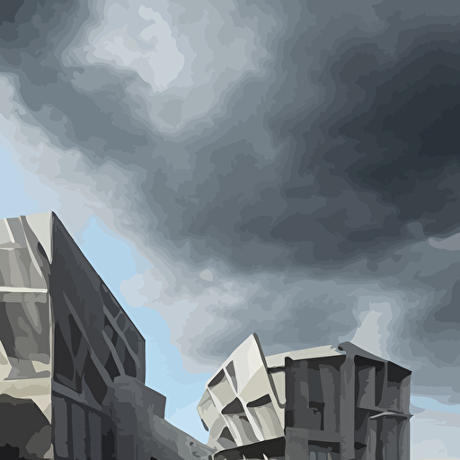 beautiful 3d renderings buildings architecture morphosis architect architectural photography 14 mm cinematic photography high resolution 4k cg architects vray dramatic sky cinematic lighting wide angle award winning