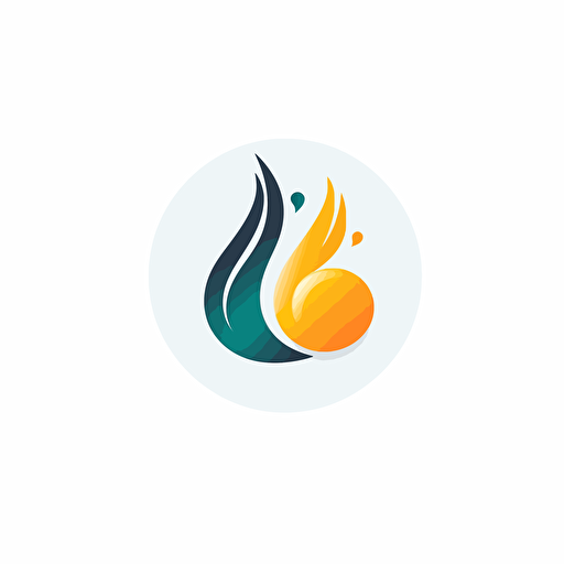 simple vector logo:: 1 tennis firm, detailed, white background