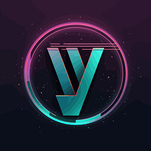 Create simple and elegant vector logo including letters '7' and 'W' for a metaverse activity