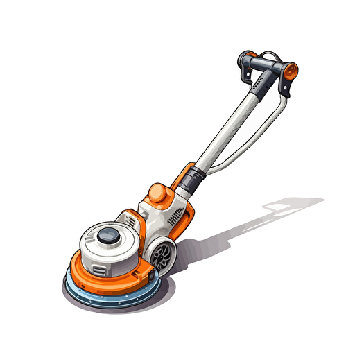 vector image of a Stihl gas string trimmer