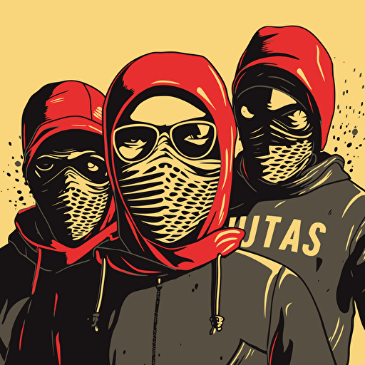 football ultras vector art