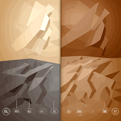 background "?" And "%" vector