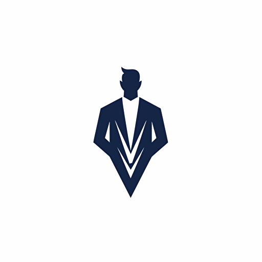 insurance adjuster vector logo, very minimal, simple, icon, flat