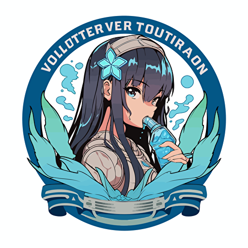 vector logo water purification