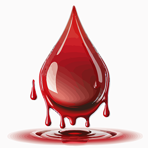 red waterdrop, vector, arrow upside v 5 no background