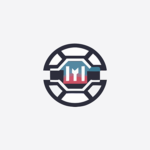 a vector logo with white background for 'multi-culture' in the style of Paul Rand
