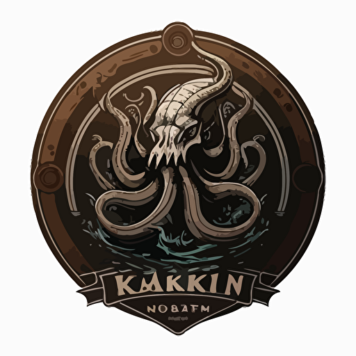 kraken logo vectors ai