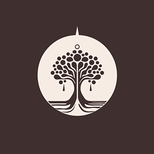 logo of wine producing company TOMAI, minimalistic, vector