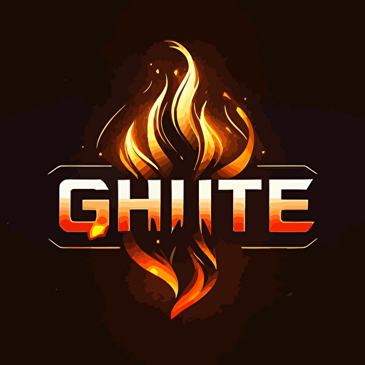 logo Name gymfire , basic form of fire, simple clean design,very basic shape, , vector,