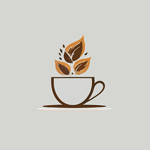 Logo de tienda de café, minimalista, taza de café pequeña, fondo blanco, vector, 2d, coffee logo, 2d, flat, minimal, white background, vector, Coffee logo minimalist, 2d, flat, minimal, UI