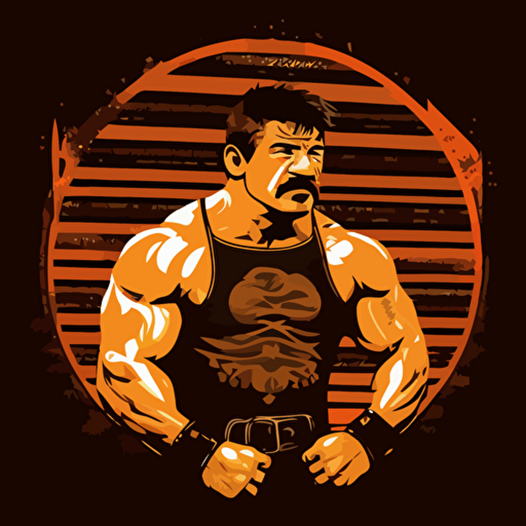 Eddie guerrero with ring gear vector style