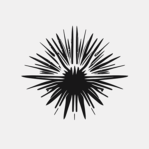 iconic logo, minimalistic, sun edm, black vector over white background
