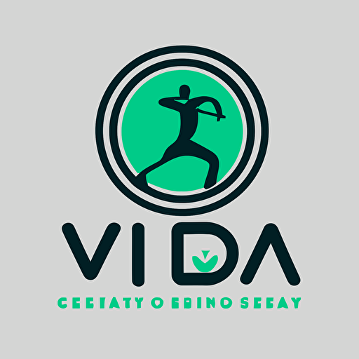 Logo design request for VIDA company VIDA is a personal training company focused on older people. Indicate that you want the logo to convey the idea of life, movement, and health, using modern colors but aimed at people over 50 years old.logo shlould be vectoro flat colors atracted by people 50 + logo needs to transmit life movement health