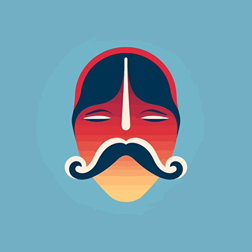 make a logo vector of a nose and AI