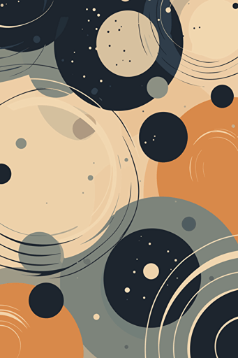 saturn, abstract pattern, minimalistic vector,