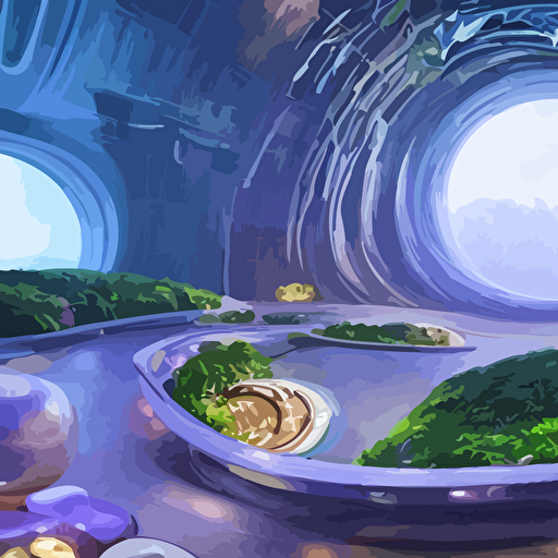 extremely detailed awe stunning beautiful futuristic smooth curvilinear city apartment interior night translucent orbs hyper real greenery 8k colorful 3d cinematic volumetric light atmospheric light studio ghibli inspired high contrast epic composition sci fi dreamlike surreal angelic