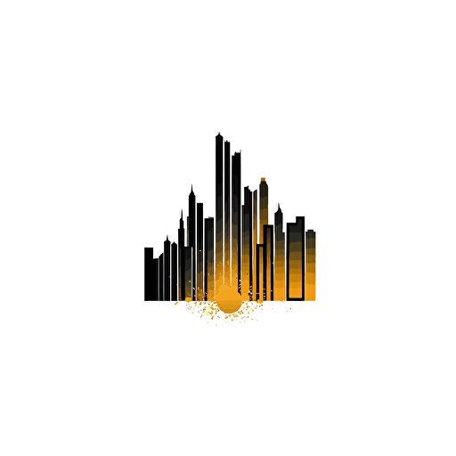 Midas touch of data analytics logo, success, simple, cyber, rapture, acme, minimalist, vector, white background