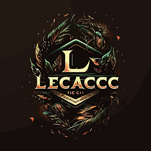 create a logo, the company name is A L C, needs to be vector and hd