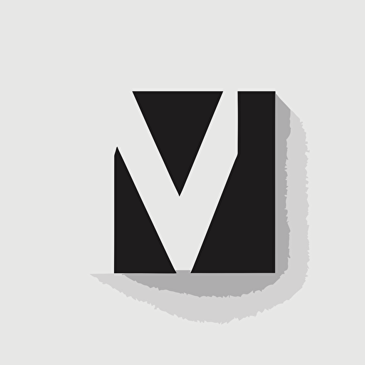 M's, Wordmark, vector, simple, flat, low detail, smooth, plain, minimal, straight design, white background, Paula Scher style