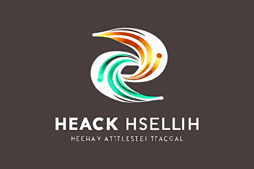 flat vector logo icon, helix, data-stream, corporate business logo template design, minimalist, modern logo, minimalism